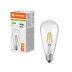 Osram / Ledvance LED Filament Edison ST klar 300° Performance 3,4-40W/827 warmweiß 470lm E27 220-240V