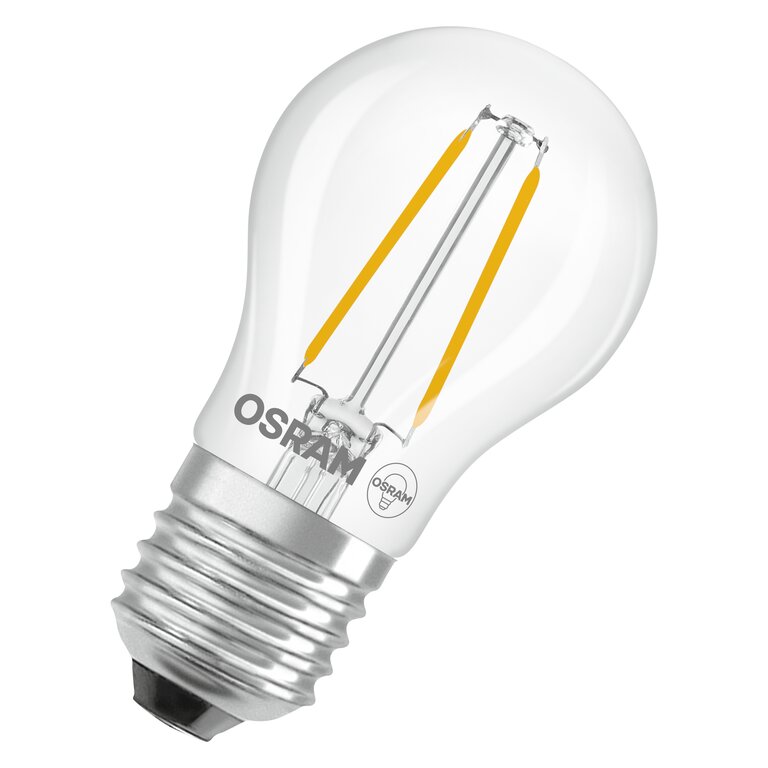 Osram / Ledvance LED Filament Star Tropfen P klar 300° 1,8-25W/827 warmweiß 250lm E27 220-240V