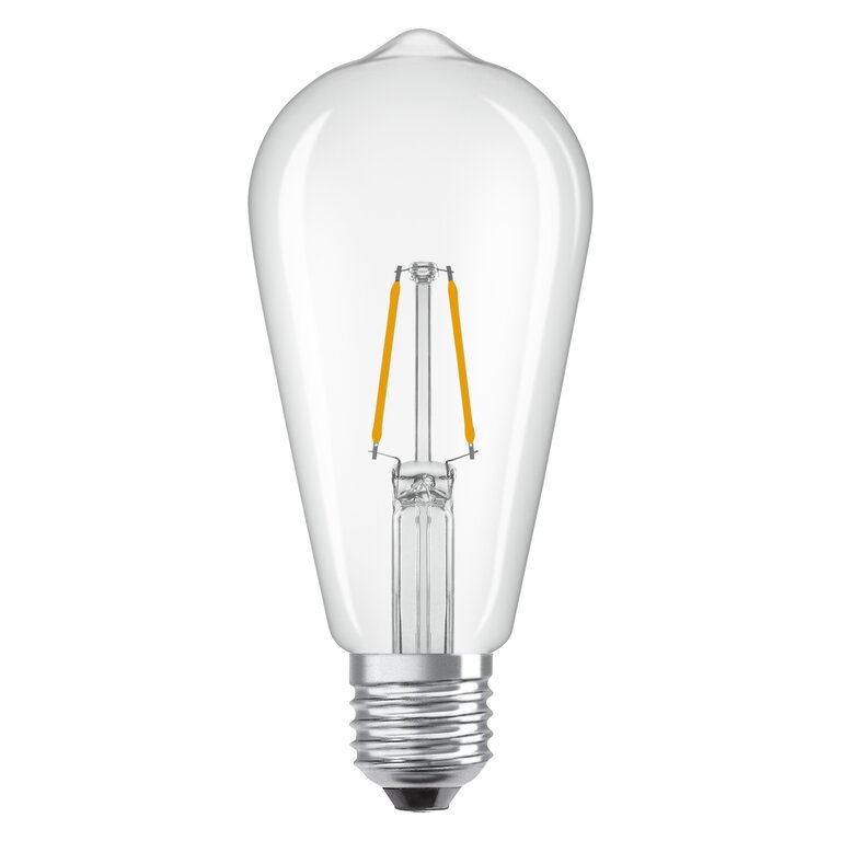 Osram / Ledvance LED Filament Star Edison ST klar 300° 1,8-25W/827 warmweiß 250lm E27 220-240V
