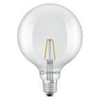 Osram / Ledvance LED Filament Globe G125 klar 300° Performance 1,8-25W/827 warmweiß 250lm E27 220-240V