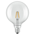 Osram / Ledvance LED Filament Globe G125 klar 300° Performance 3,4-40W/827 warmweiß 470lm E27 220-240V