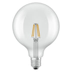 Osram / Ledvance LED Filament Globe G125 klar 300° Performance 3,4-40W/827 warmweiß 470lm E27 220-240V