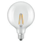 Osram / Ledvance LED Filament Globe G125 klar 300° Performance 5,9-60W/827 warmweiß 806lm E27 220-240V