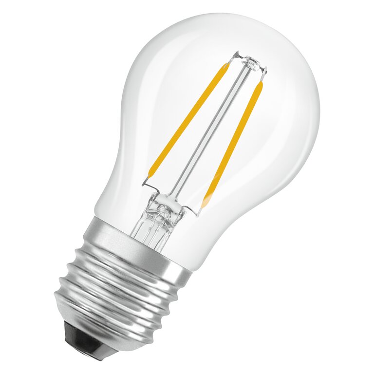 Osram / Ledvance LED Filament Tropfen P klar 300° Performance 1-15W/827 warmweiß 136lm E27 220-240V