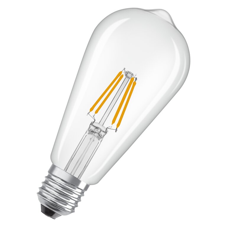 Osram / Ledvance LED Filament Star Edison ST klar 300° 3,4-40W/827 warmweiß 470lm E27 220-240V