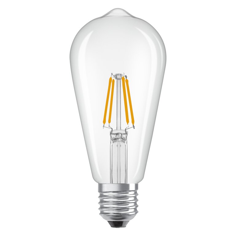 Osram / Ledvance LED Filament Star Edison ST klar 300° 3,4-40W/827 warmweiß 470lm E27 220-240V