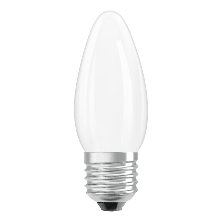 Osram / Ledvance LED Filament Star Kerze B matt 300° 3,4-40W/840 kaltweiß 470lm E27 220-240V
