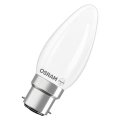 Osram / Ledvance LED Filament Star Kerze B matt 300° 3,4-40W/840 kaltweiß 470lm B22d 220-240V