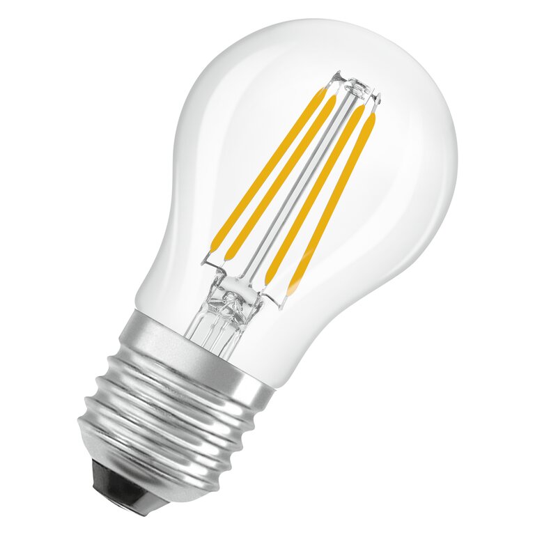 Osram / Ledvance LED Filament Star Tropfen P klar 300° 3,4-40W/840 kaltweiß 470lm E27 220-240V