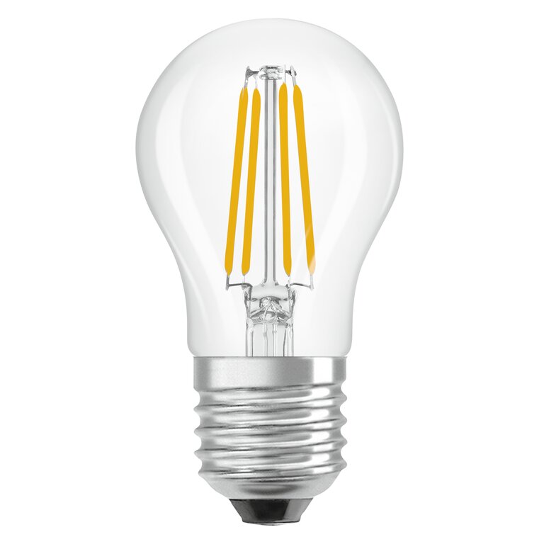 Osram / Ledvance LED Filament Star Tropfen P klar 300° 3,4-40W/865 tageslichtweiß 470lm E27 220-240V