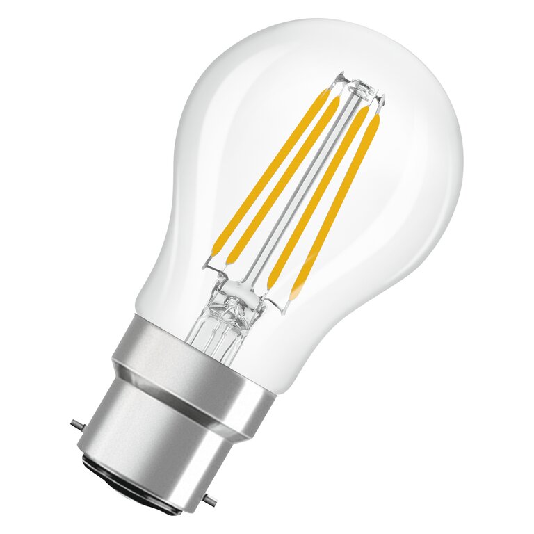 Osram / Ledvance LED Filament Star Tropfen P klar 300° 3,4-40W/827 warmweiß 470lm B22d 220-240V