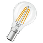 Osram / Ledvance LED Filament Star Tropfen P klar 300° 3,4-40W/827 warmweiß 470lm B15d 220-240V