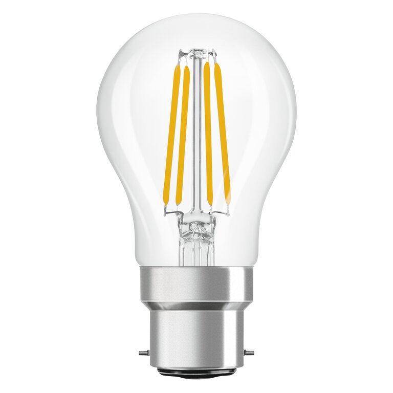 Osram / Ledvance LED Filament Star Tropfen P klar 300° 3,4-40W/840 kaltweiß 470lm B22d 220-240V