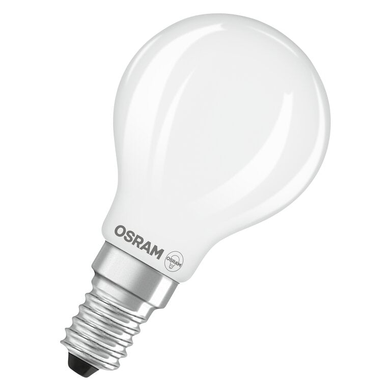 Osram / Ledvance LED Filament Star Tropfen P matt 300° 3,4-40W/827 warmweiß 470lm E14 220-240V 2er Pack