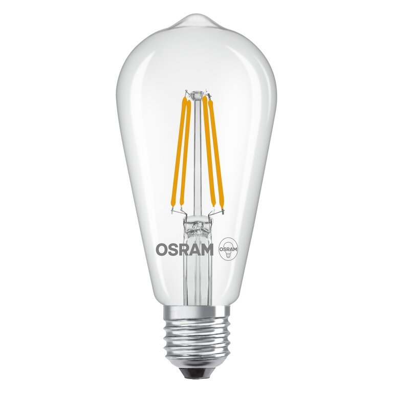 Osram / Ledvance LED Filament Star Edison ST klar 300° 5,9-60W/840 kaltweiß 806lm E27 220-240V