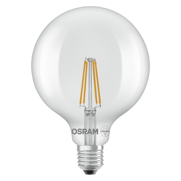 Osram / Ledvance LED Filament Star Globe G125 klar 300° 5,9-60W/840 kaltweiß 806lm E27 220-240V