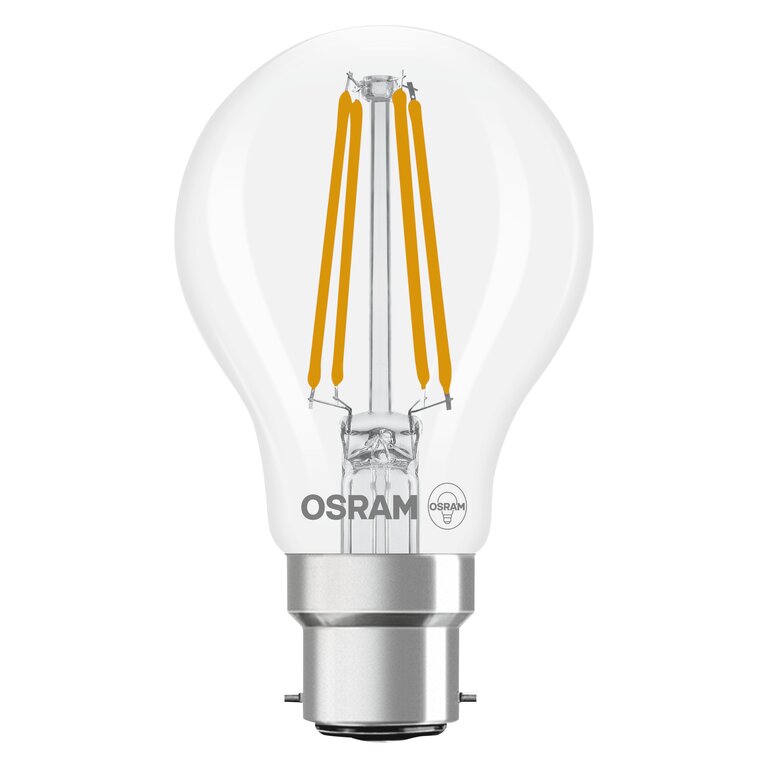 Osram / Ledvance LED Filament Star Classic A klar 300° 5,9-60W/827 warmweiß 806lm B22d 220-240V