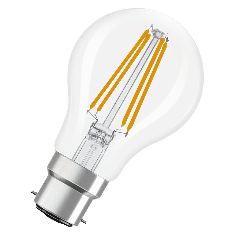 Osram / Ledvance LED Filament Star Classic A klar 300° 5,9-60W/840 kaltweiß 806lm B22d 220-240V