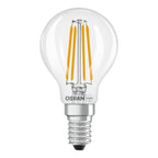 Osram / Ledvance LED Filament Tropfen P klar 300° UltraEfficient 2,5-40W/827 warmweiß 470lm E14 220-240V dimmbar