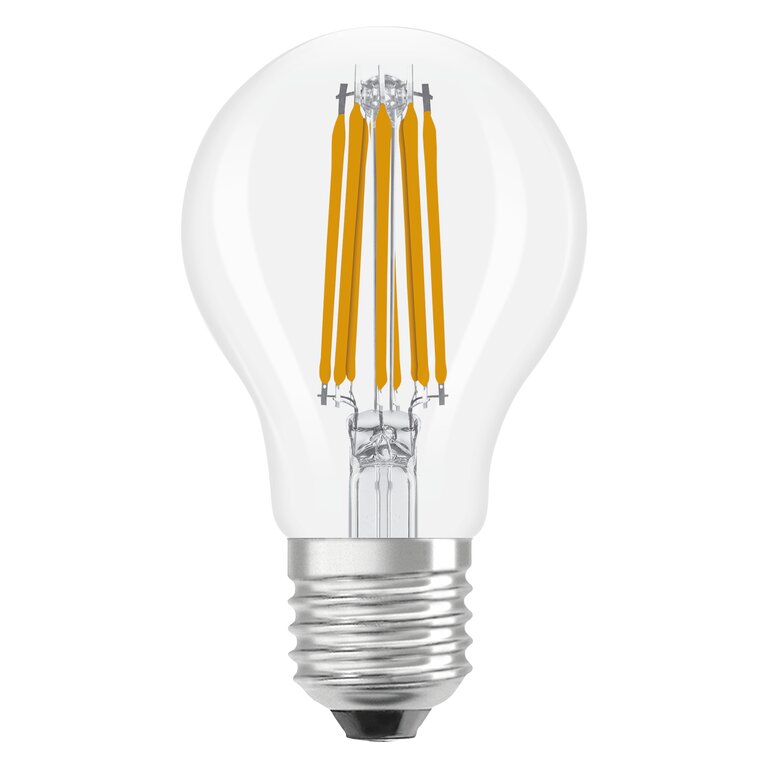 Osram / Ledvance LED Filament Classic A klar 300° Superior 5-75W/827 warmweiß 1055lm E27 220-240V dimmbar