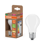 Osram / Ledvance LED Filament Classic A matt 300° UltraEfficient 5-75W/827 warmweiß 1055lm E27 220-240V dimmbar
