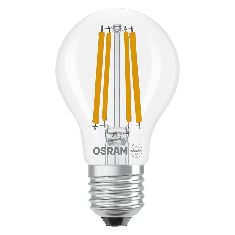 Osram / Ledvance LED Filament Base Classic A klar 300° 11-100W/865 tageslichtweiß 1521lm E27 220-240V 3er Pack