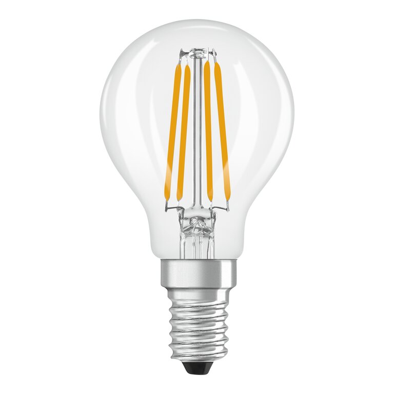 Osram / Ledvance LED Filament Star Tropfen P klar 300° 5,9-60W/865 tageslichtweiß 806lm E14 220-240V
