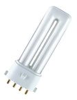 Leuchtstofflampe 180° 9W/840 kaltweiß 600lm 2G7 dimmbar
