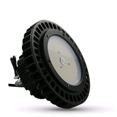 Modee SMD LED Premium Line Hallenleuchte UFO schwarz starr rund 260x146mm 150W 4000K 22500lm 120° 100-277V IP65