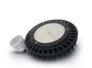 Modee SMD LED Premium Line Hallenleuchte UFO schwarz starr rund 260x146mm 150W 4000K 22500lm 120° 100-277V IP65 1-10V Sensor