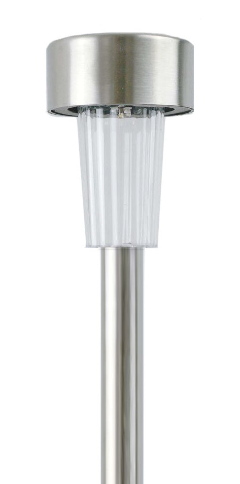 Modee Solar Garten Leuchte LED 55x360mm Edelstahl Kunststoff 9000-11000K IP44 1,2V Batterie 24er Pack