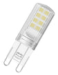 Modee SMD LED Alu-Plastik Pin klar 300° 2,6-30W/840 kaltweiß 320lm G9 220-240V 1er Blister