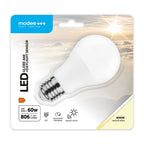 Modee SMD LED Alu-Plastik Classic A matt 200° DaylightSensor 8,8-60W/840 kaltweiß 806lm E27 220-240V 1er Blister