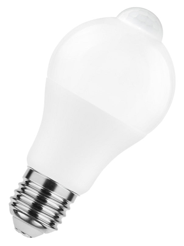 Modee SMD LED Alu-Plastik Classic A matt 200° MotionSensor 8,8-60W/840 kaltweiß 806lm E27 220-240V 1er Blister