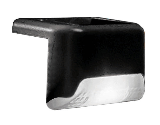 Modee Solar Zaun Leuchte LED 45x80x45mm Kunststoff schwarz 3000K IP44 1,2V Batterie 3er Pack