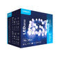 Modee Lichterkette 10m 100 LED kleine Kugeln Kunststoff grün 3,6W 6000K 360° IP44 220-240V Netzstecker 8 Funktionen