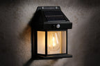Modee Solar Wand Leuchte LED 120x58x170mm Kunststoff schwarz 2700-3200K IP44 3,7V Batterie