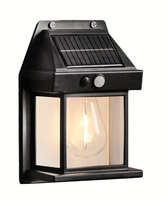 Modee Solar Wand Leuchte LED 120x58x170mm Kunststoff schwarz 2700-3200K IP44 3,7V Batterie