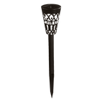 Modee Solar Garten Leuchte LED 70x375mm Kunststoff schwarz 2700-3200K IP44 1,2V Batterie 12er Pack
