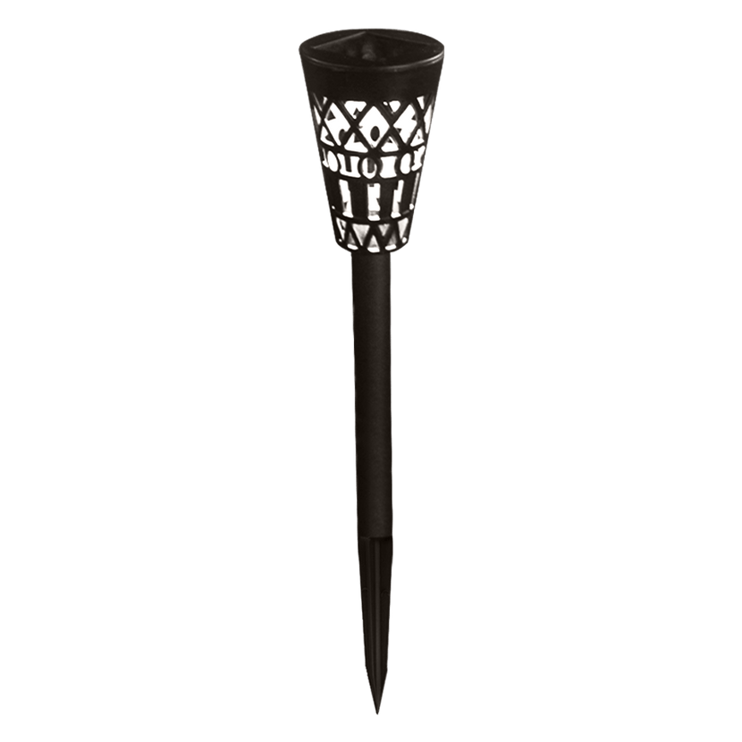 Modee Solar Garten Leuchte LED 70x375mm Kunststoff schwarz 2700-3200K IP44 1,2V Batterie 12er Pack