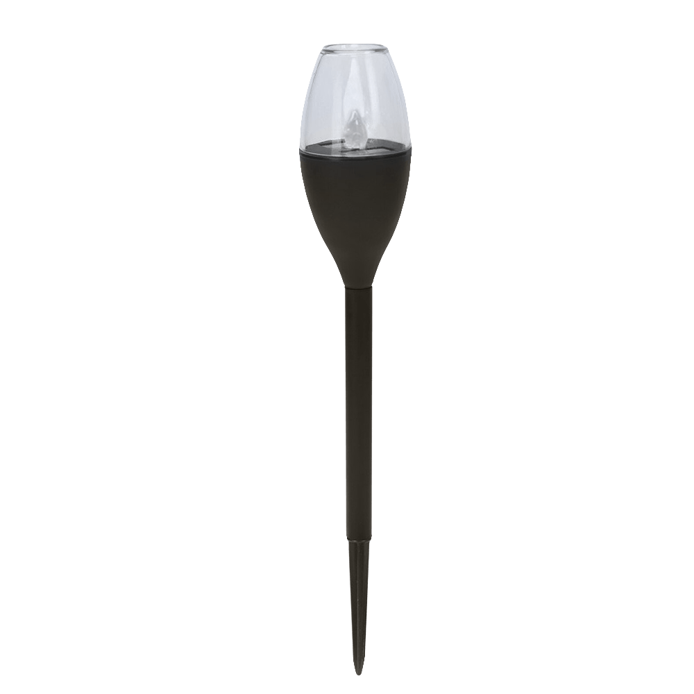 Modee Solar Garten Leuchte LED 62x430mm Kunststoff schwarz 1800K IP44 1,2V Batterie 12er Pack