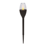 Modee Solar Garten Leuchte LED 62x430mm Kunststoff schwarz 1800K IP44 1,2V Batterie 12er Pack