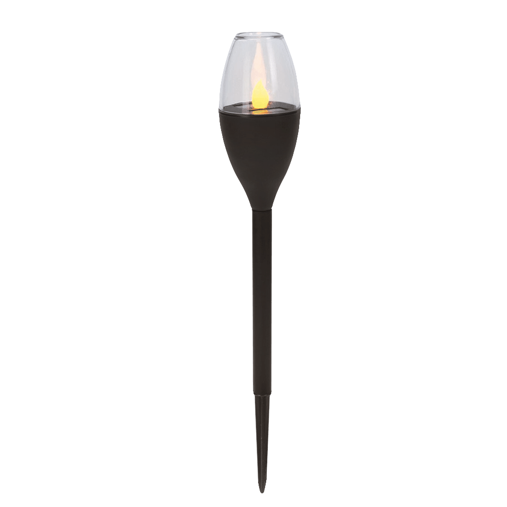 Modee Solar Garten Leuchte LED 62x430mm Kunststoff schwarz 1800K IP44 1,2V Batterie 12er Pack
