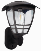 Modee Solar Wand Leuchte LED 130x160x210mm Metall Kunststoff grau 2700-3200K IP44 1,2V Batterie