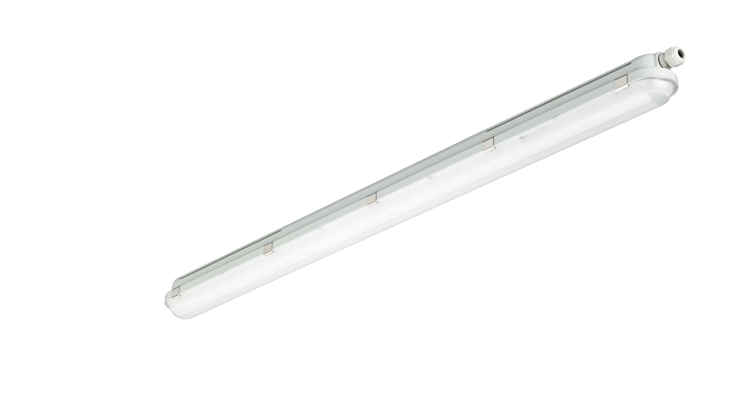 Philips LED CoreLine Feuchtraumleuchte WT120C satiniert 33W/840 kaltweiß 4000lm 105° 220-240V IP65 1215mm Notlicht3h