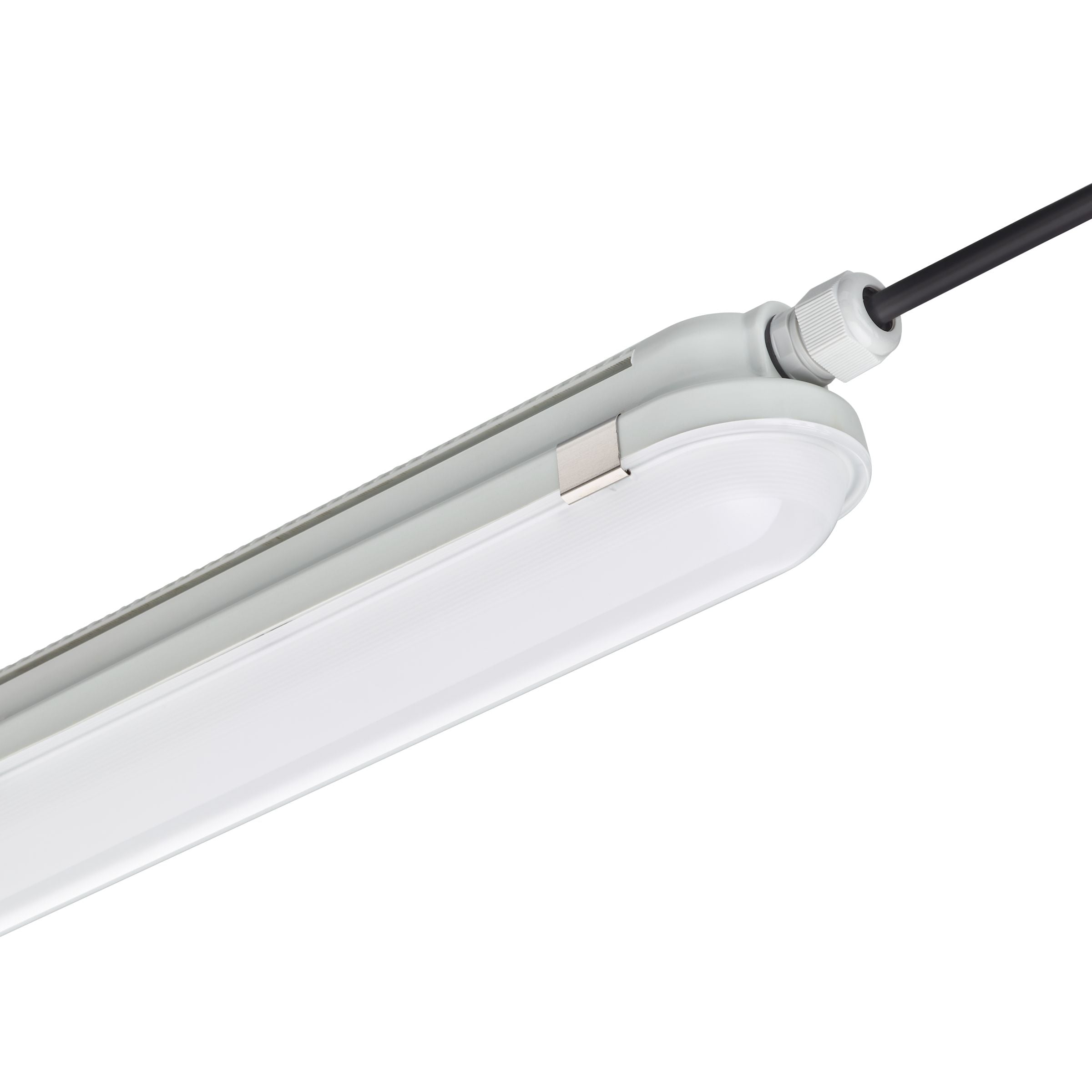 Philips LED CoreLine Feuchtraumleuchte WT120C satiniert 33W/840 kaltweiß 4000lm 105° 220-240V IP65 1215mm Notlicht3h