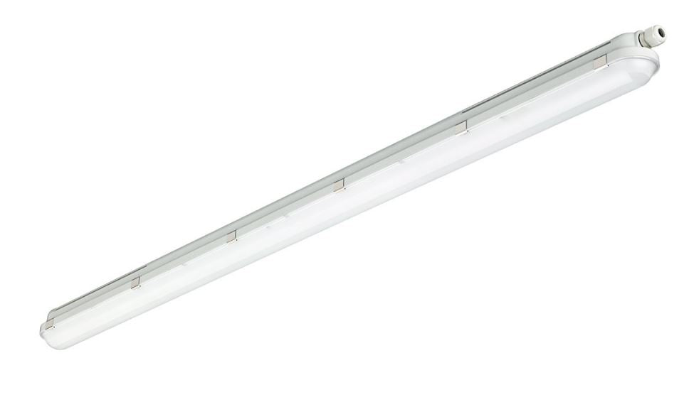 Philips LED CoreLine Feuchtraumleuchte WT120C matt 68W/840 kaltweiß 8000lm 105° 220-240V IP65 1515mm