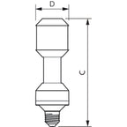 Philips TrueForce SON-T LED 25-50W/730 E27 4000lm IP40 KVG/VVG nicht dimmbar