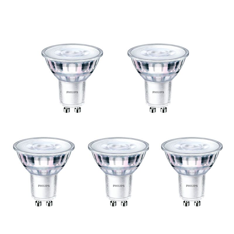 Philips CorePro LEDspot PAR16 4,6-50W/827 LED GU10 355lm echt warmweiß nicht dimmbar 36° - 5er Pack