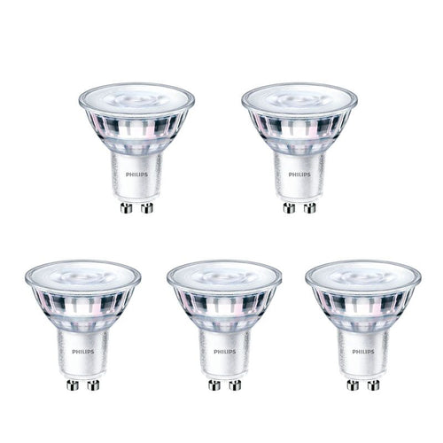 Philips CorePro LEDspot PAR16 4,6-50W/827 GU10 LED Spots 355lm echt warmweiß nicht dimmbar 36° 5er Pack